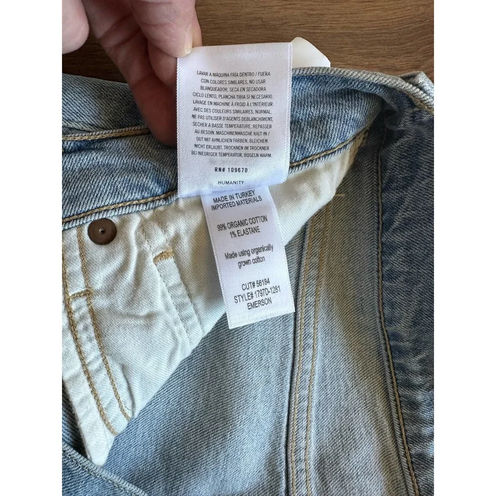 CITIZENS OF HUMANITY Emerson Slim Boyfriend Jeans in Freeport Sz 29 - Picture 8 of 12